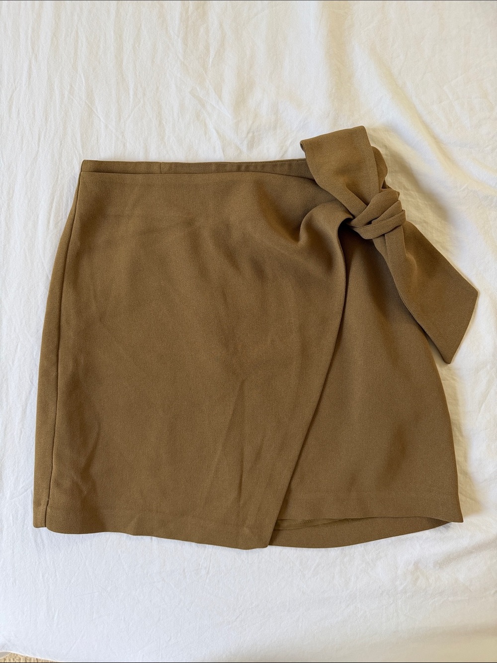 Wilfred Tie-Front Mini Skirt, 2
